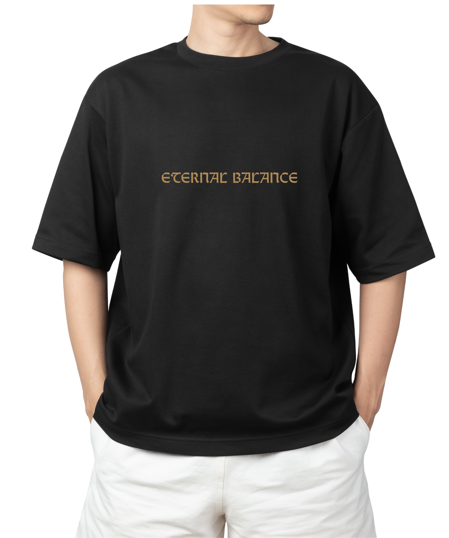 MITH Nataraj Oversized T-Shirt – Eternal Balance | Premium 240 GSM Cotton