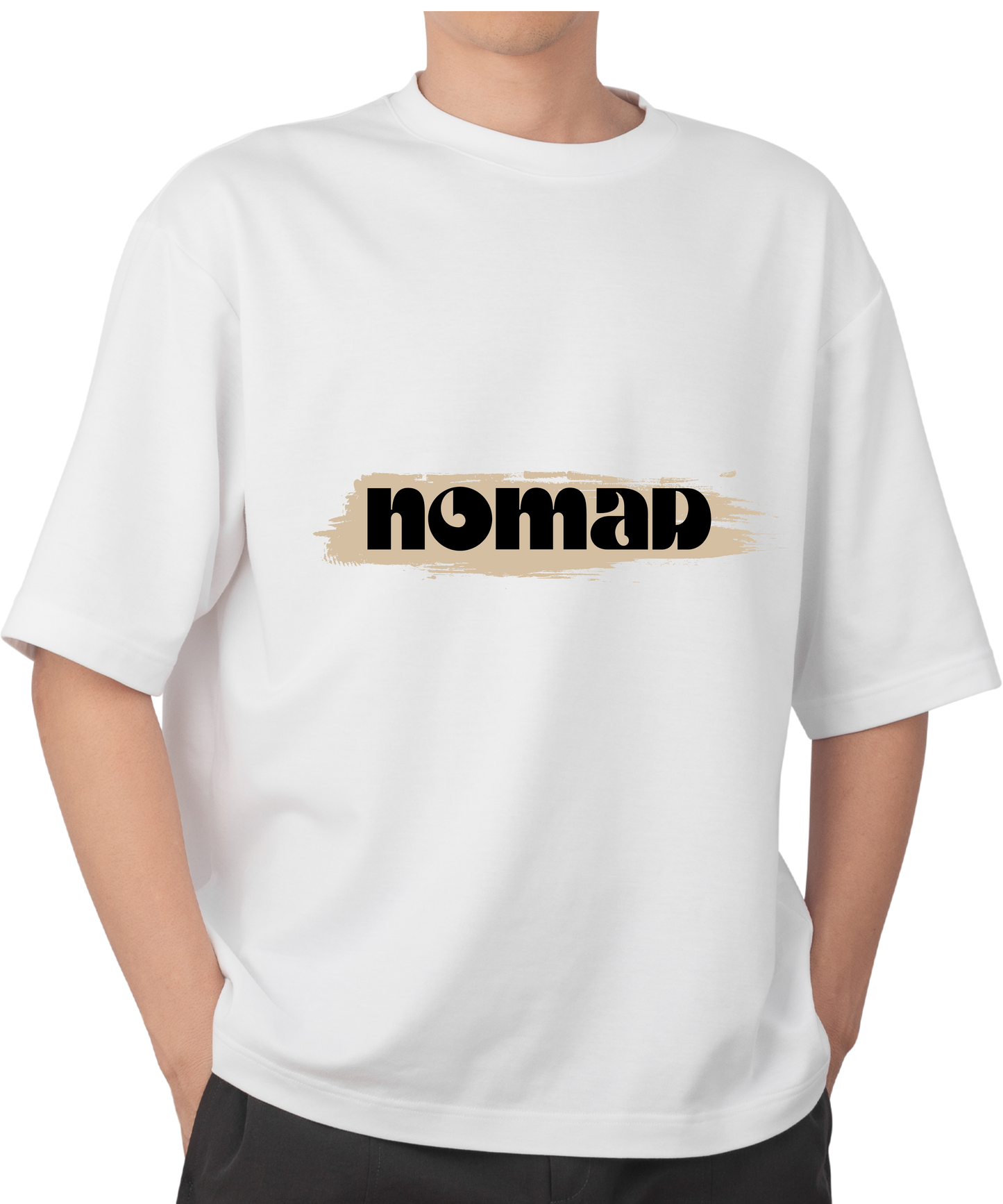 MITH Nomad Oversized T-Shirt – Keep Exploring | Premium 240 GSM Cotton