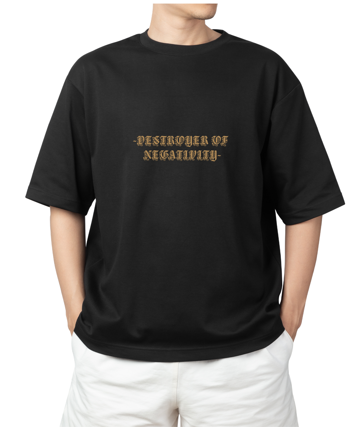 MITH Trishul Oversized T-Shirt – Destroyer of Negativity | Premium Streetwear
