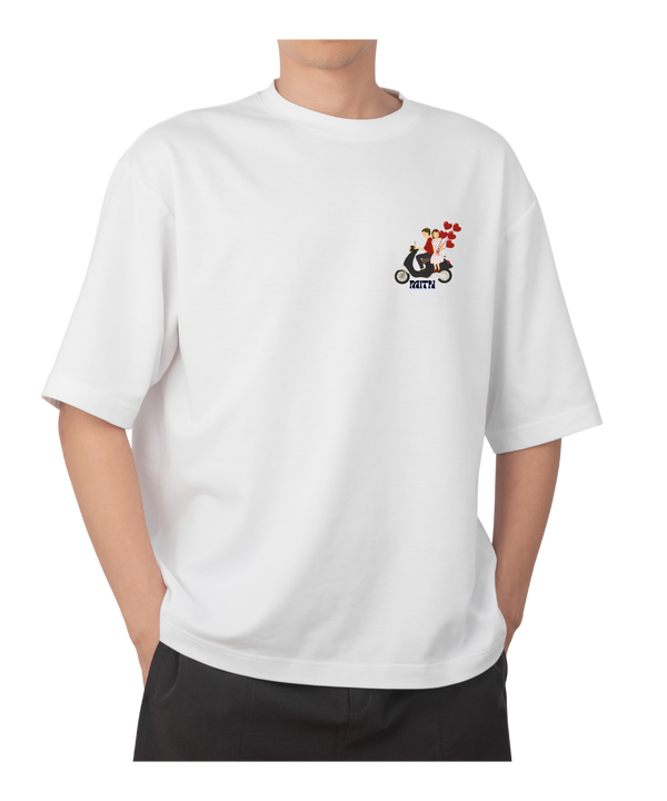 Ride Together Pocket pals Tee | Oversized Unisex T-Shirt