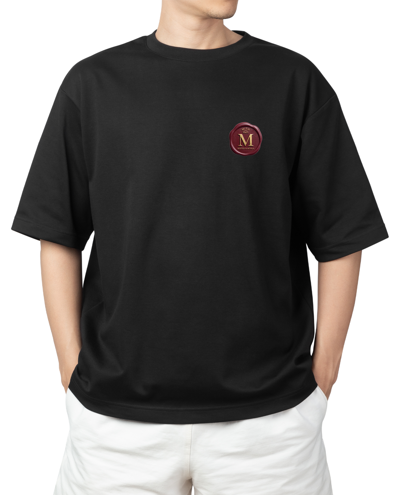 MITH Wax Seal Oversized T-Shirt – Not For Everyone | Premium 240 GSM Cotton